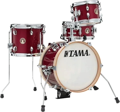 Tama Club JAM Flyer 4-piece Shell Pack with Snare Drum Candy Apple Mist