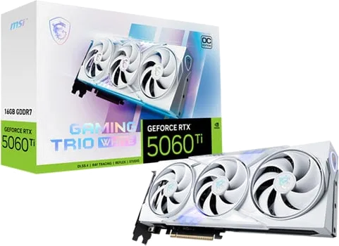 MSI GeForce RTX 5060 Ti GAMING TRIO OC White 16GB