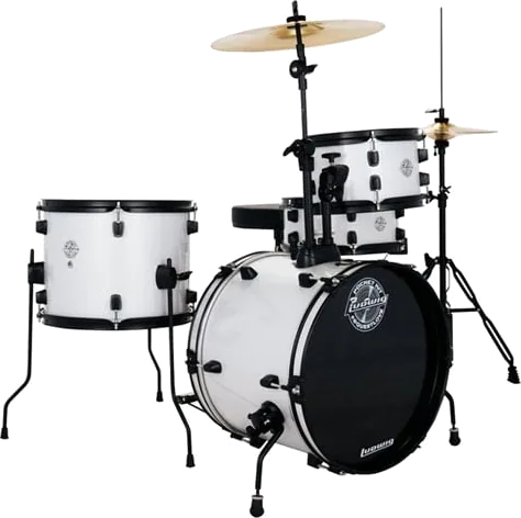 Ludwig Pocket Kit - Snow Dust