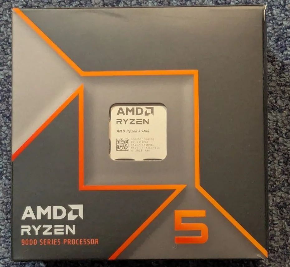 AMD Ryzen 5 9600 6 Core AM5 CPU/Processor
