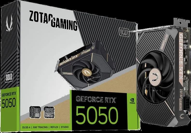 ZOTAC NVIDIA GeForce RTX 5050 TWIN EDGE 8GB Blackwell Graphics Card