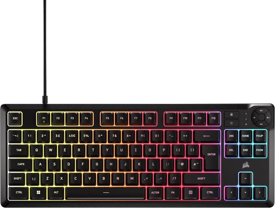 CORSAIR K55 CORE TKL RGB Membrane Gaming Keyboard
