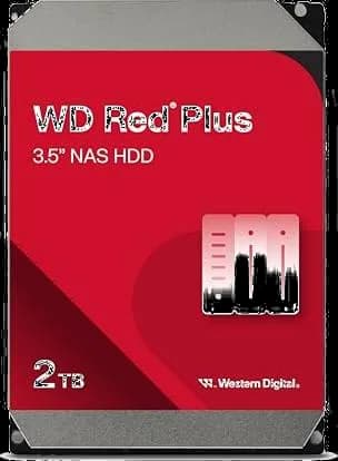 WD 2TB Red Plus NAS 3.5" SATA HDD / Hard Drive