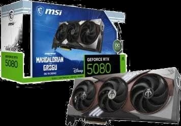 MSI NVIDIA GeForce RTX 5080 16GB THE MANDALORIAN & GROGU EDITION OC Graphics Card SCAN EXCLUSIVE