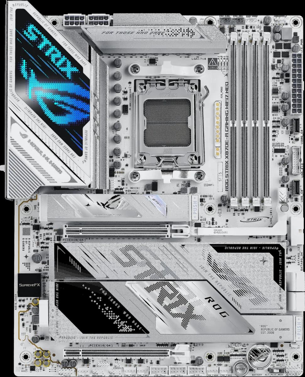 ASUS ROG Strix X870E-H Gaming WIFI7 DDR5 PCIe 5.0 ATX Motherboard
