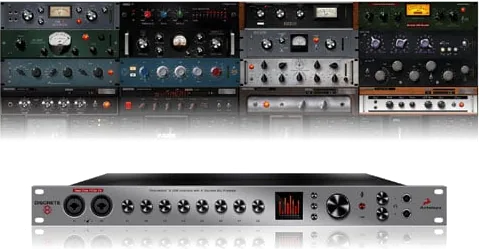 Antelope Discrete 8 Microphone Preamp Interface With Premium FX Pack