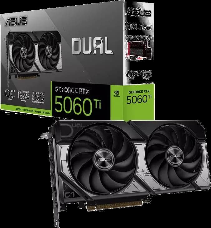 ASUS GeForce RTX 5060 Ti DUAL OC 16GB