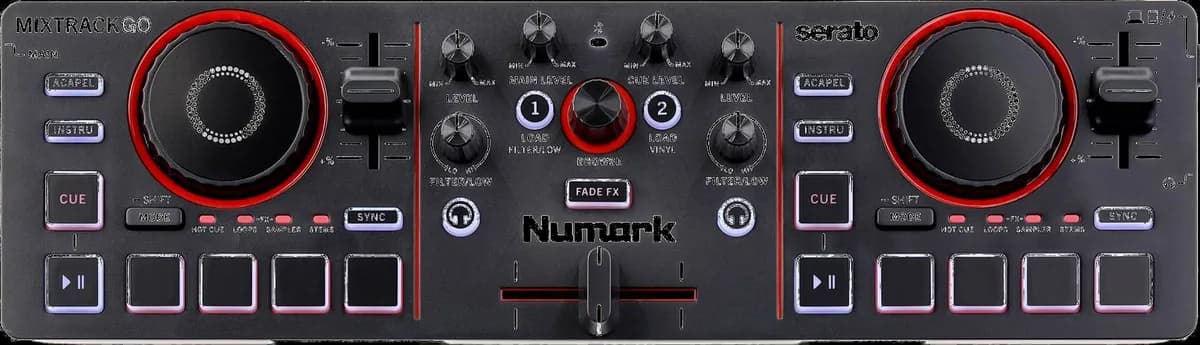 Numark MixTrack Go Compact DJ Controller